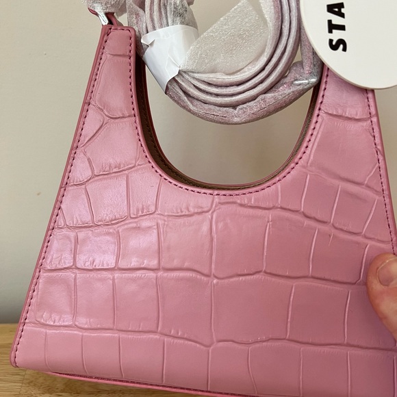 NWT STAUD Mini Rey Bag, geranium - Picture 9 of 10